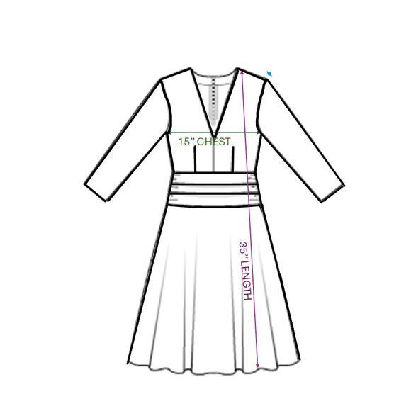 Calvin Klein Charcoal Gray crew wool blend sweater dress with details size XS - Picture 5 of 14